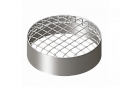 Купить Оголовок воздух. горизонт. D80 (сталь, сетка)